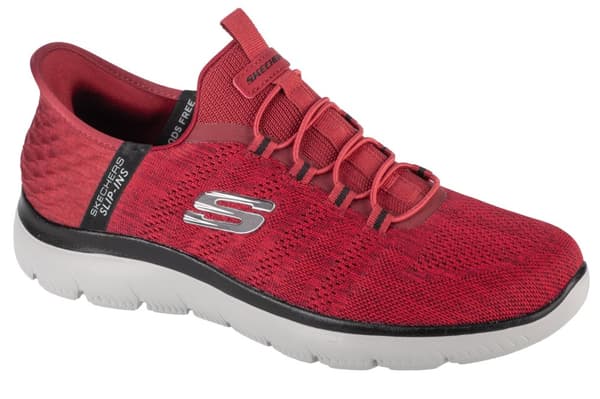 Skechers Slip-Ins: Summits - Key Pace 232469-RDBK, Man, Sneakers, röd Red 42,5