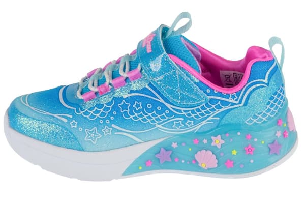 Skechers Mermaid Dreams 303060L-BLMT, för Tjej, Sneakers, blå