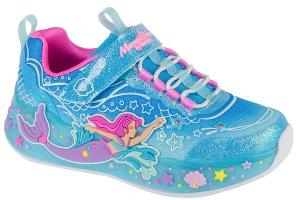 Skechers Mermaid Dreams 303060L-BLMT, för Tjej, Sneakers, blå