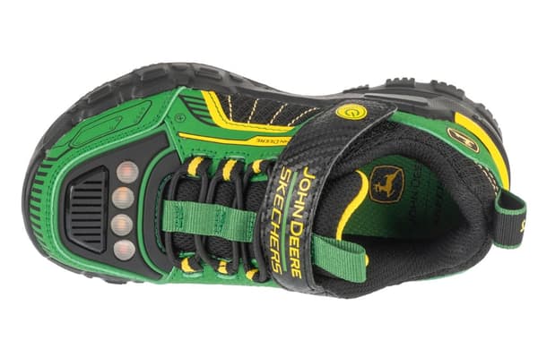 Skechers John Deere: Adventure Track - Rugged-Bright 407061L-GNBK, för Pojke, Sneakers, grön