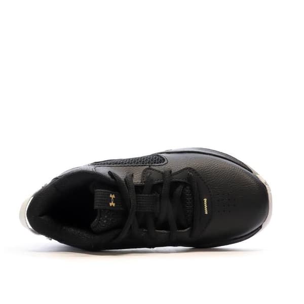 Svarta basketskor för pojkar Under Armour Lockdown 6