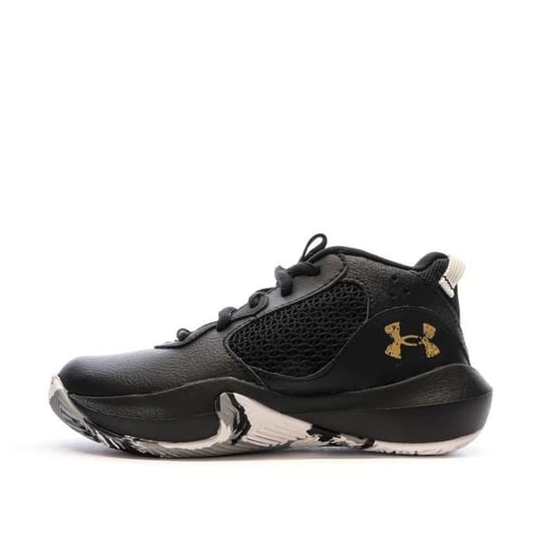 Svarta basketskor för pojkar Under Armour Lockdown 6