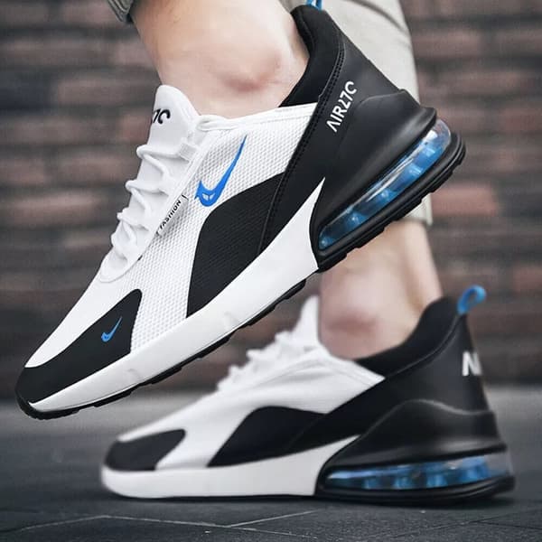 Mens Womens Gym Trainers Comfy Casual Sports Athletic Running Shoes UK 3 / EUR 36 White