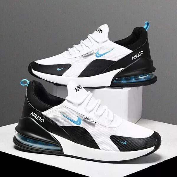 Mens Womens Gym Trainers Comfy Casual Sports Athletic Running Shoes UK 3 / EUR 36 White