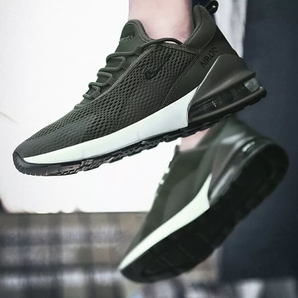 Mens Womens Gym Trainers Comfy Casual Sports Athletic Running Shoes UK 6 / EUR 39 Army green