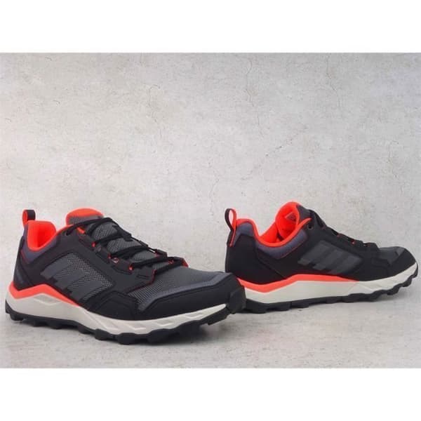 Löparsneakers - ADIDAS Tracerocker 2 - Herr/Vuxen - Svart - Drop 10mm