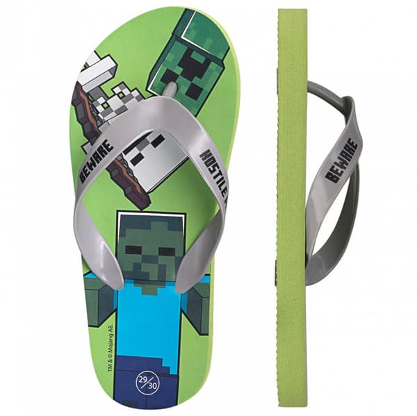 Minecraft Flip-flop Tofflor för Barn