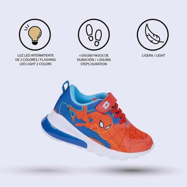 Sports Shoes for Kids Spider-Man Red