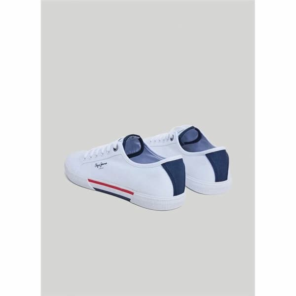 Sportskor Casual Herr Pepe Jeans Brady Men Basic Vit - 43