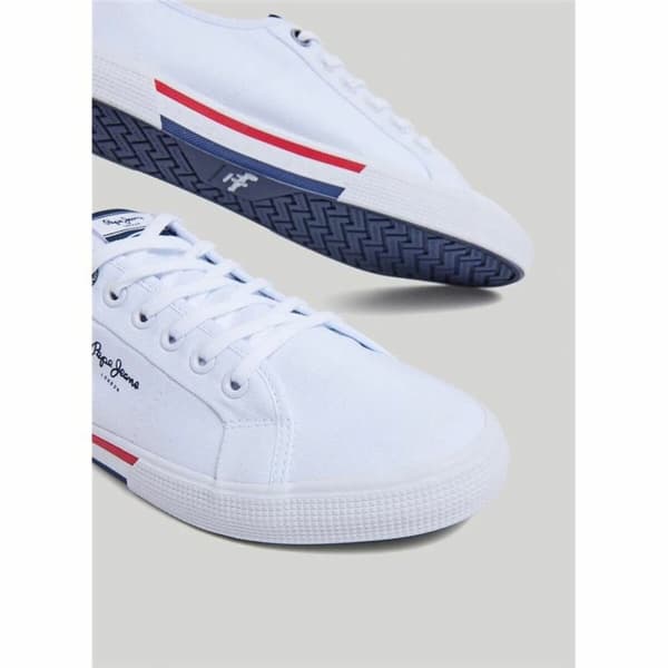 Sportskor Casual Herr Pepe Jeans Brady Men Basic Vit - 43