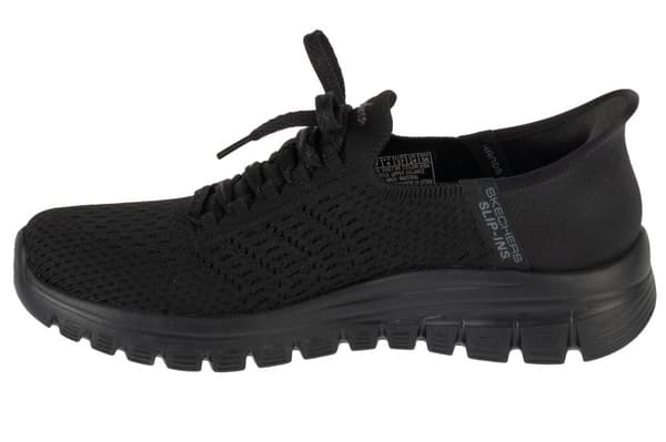 Skechers Slip-Ins Graceful First Blush 100736-BBK, Kvinna, Sneakers, svart