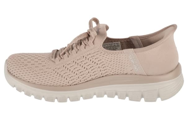 Skechers Slip-Ins Graceful First Blush 100736-TPE, Kvinde, Sneakers, lyserød