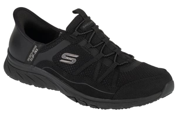 Skechers Slip-ins: Gratis Sport - Leisurely 104289-BBK, Kvinna, Sneakers, svart