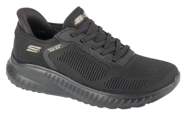 Skechers Slip-Ins: BOBS Sport Squad Chaos - Current Muse 117497-BBK, Kvinna, Sneakers, svart