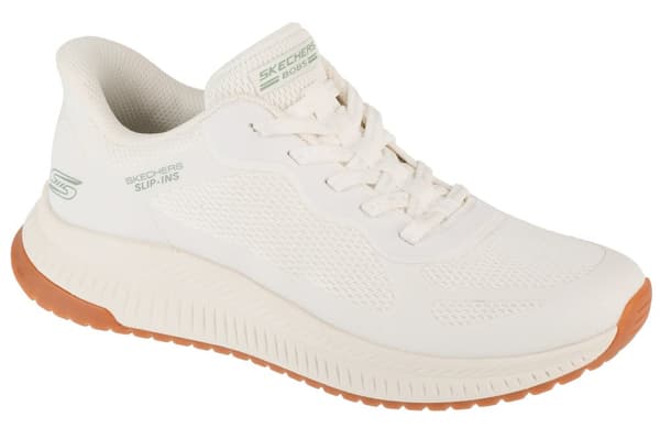 Skechers Slip-Ins: Bobs Squad 4 - Staple Look 117624-WHT, Kvinde, Sneakers, hvid