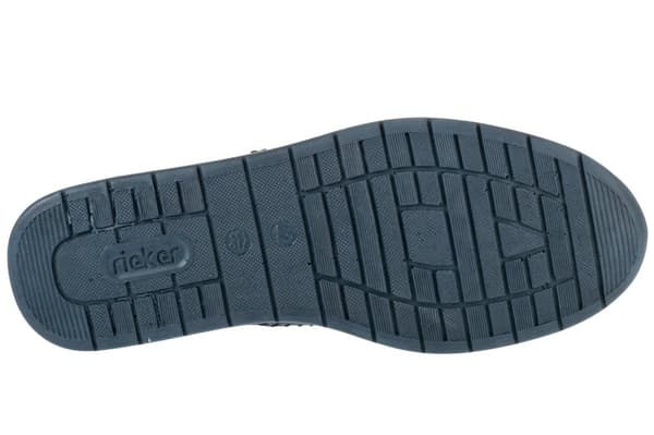 Rieker Moccasins 11954-14, Man, Halva skor, marinblå