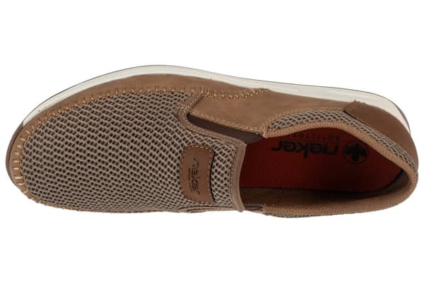 Rieker Moccasins 11954-64, Man, Halva skor, brun