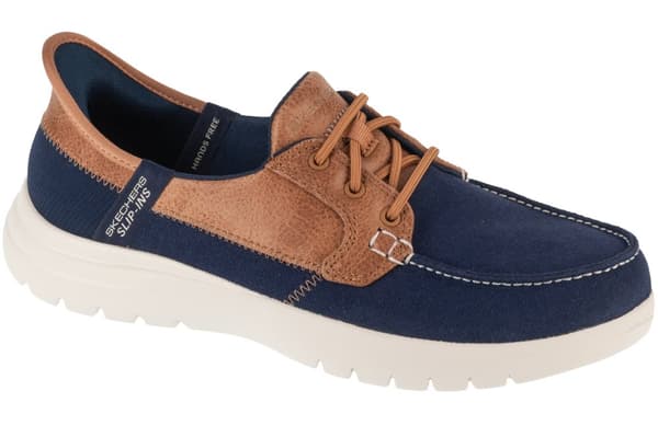 Skechers Slip-Ins: On-The-Go Flex - Palmilla 136536-NVY, Kvinde, Halve sko, marine blå