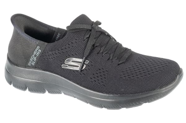 Skechers Slip-Ins: Summits - New Daily 150263-BBK, Kvinna, Sneakers, svart