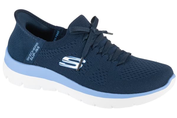 Skechers Slip-Ins: Summits - New Daily 150263-NVBL, Kvinna, Sneakers, marinblå