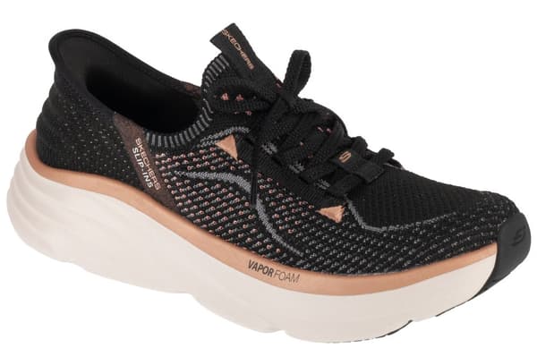 Skechers Slip-Ins: D'lux Vapor - Evening Glow 150584-BKRG, Kvinde, Sneakers, sort