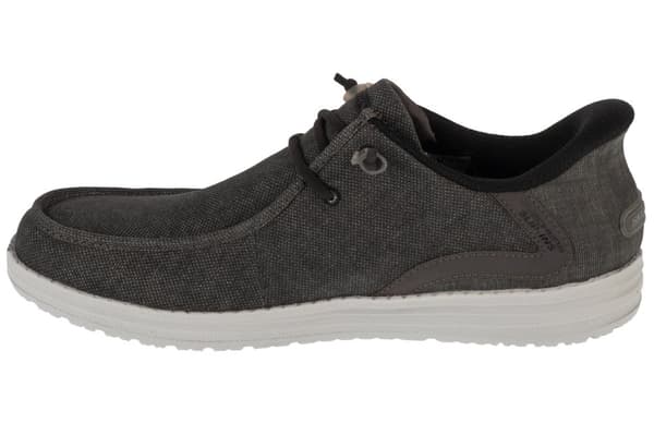 Skechers Slip-Ins: Melson - Coronado 210959-BKGY, Man, Sneakers, grå