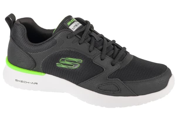 Skechers Skech-Air Dynamight 232292-BKLM, Man, Sneakers, svart Black 42,5