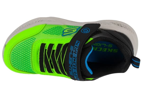 Skechers Meteor-Lights - Krendox 401495L-BBLM, för Pojke, Sneakers, grön