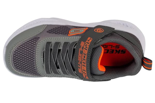 Skechers Meteor-Lights - Krendox 401495L-CCGY, för Pojke, Sneakers, grå