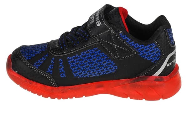 Skechers Illumi-Brights Tuff Track 401520N-BKRB, för Pojke, Squashskor, svart