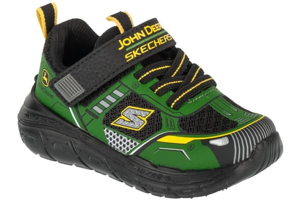 Skechers Skech Tracks - Tractor-Tronix 407062N-GNBK, för Pojke, Sneakers, grön