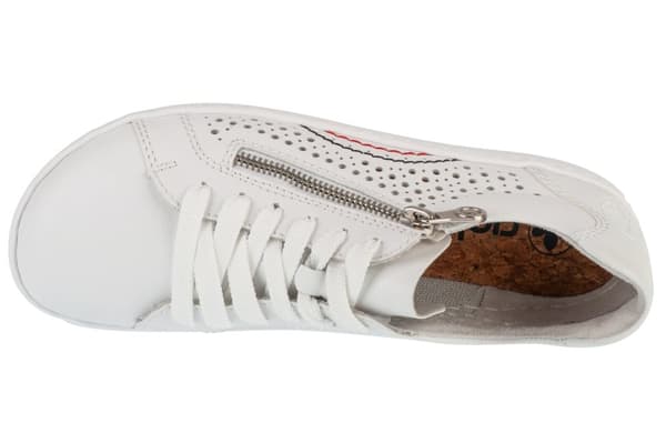 Rieker Sneakers 52824-80, Kvinna, Sneakers, vit