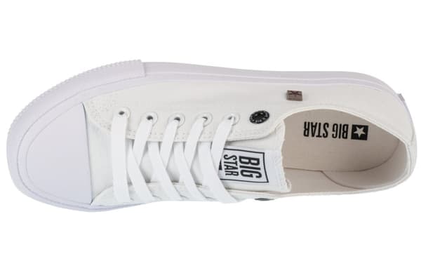 Big Star Shoes AA274010, Kvinna, Plimsolls, vit