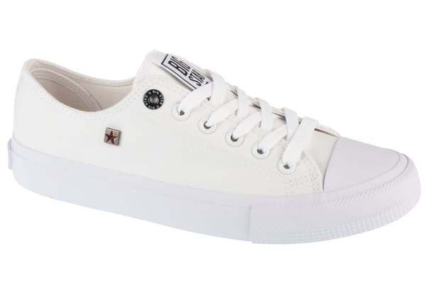 Big Star Shoes AA274010, Kvinna, Plimsolls, vit White 38