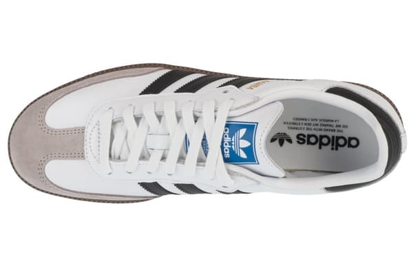 adidas Samba OG B75806, Unisex, Sneakers, vit
