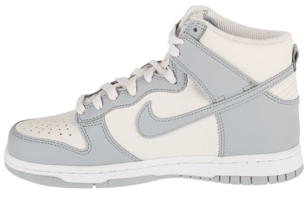 Nike Dunk High Bg DB2179-009, Kvinde, Sneakers, hvid