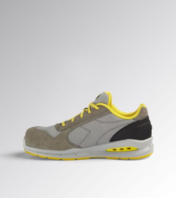 Låga säkerhetsskor DIADORA RUN NET AIRBOX LOW S1P SRC - Grå - Läder - Herr