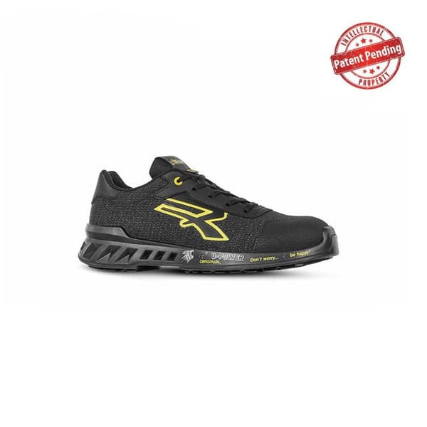 U-POWER FRANK S1P SRC ESD skyddsskor - Svart - Nylon - Unisex