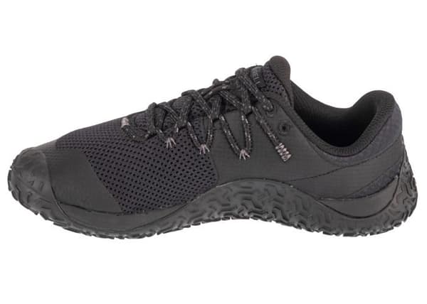 Löparskor för kvinnor, svarta, Merrell Trail Glove 7