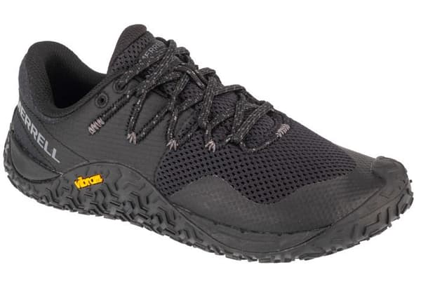 Löparskor för kvinnor, svarta, Merrell Trail Glove 7