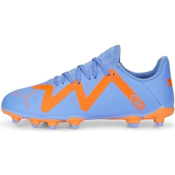 PUMA FUTURE PLAY Fotbollsskor för barn - blå och orange