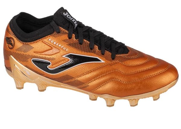 Fotbollsskor - Joma - Powerful Cup 2418 AG - Guld - Mikrofiber - Syntetisk (AG)