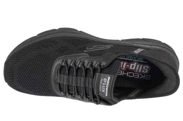 Skechers Slip-ins: D'Lux Walker 2.0 - Rezinate 232446-BBK, Man, Sneakers, svart