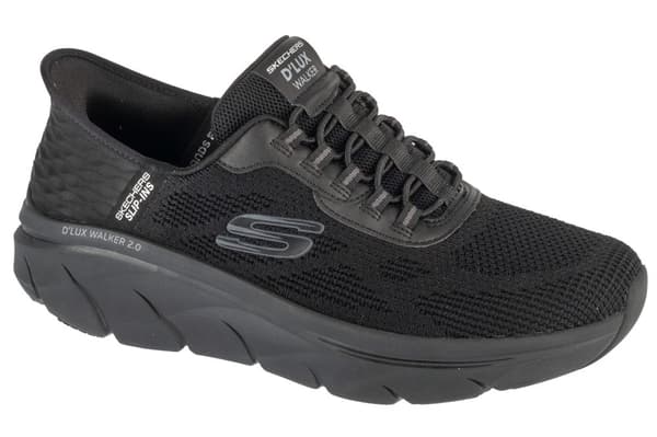 Skechers Slip-ins: D'Lux Walker 2.0 - Rezinate 232446-BBK, Man, Sneakers, svart