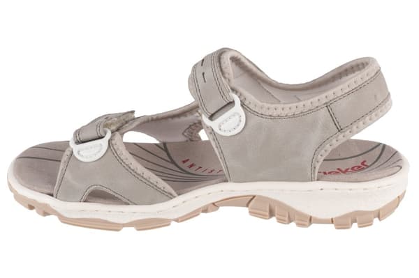 Rieker Sandals 68866-40, Kvinna, Sandaler, grå