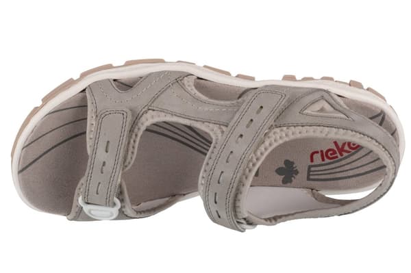 Rieker Sandals 68866-40, Kvinna, Sandaler, grå