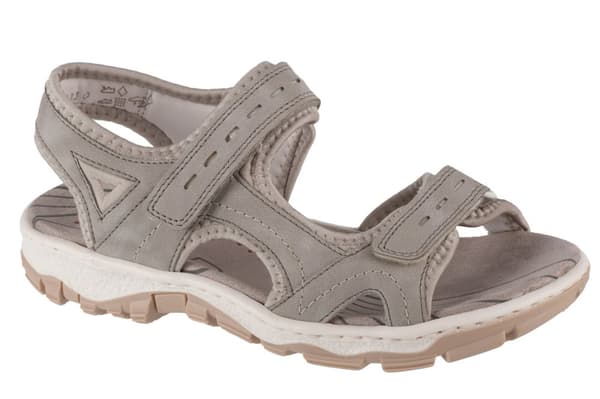 Rieker Sandals 68866-40, Kvinna, Sandaler, grå
