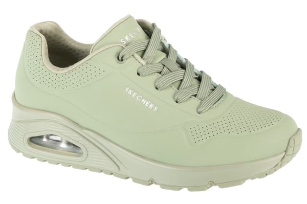 Skechers Uno-Stand on Air 73690-SAGE, Kvinde, Sneakers, grå