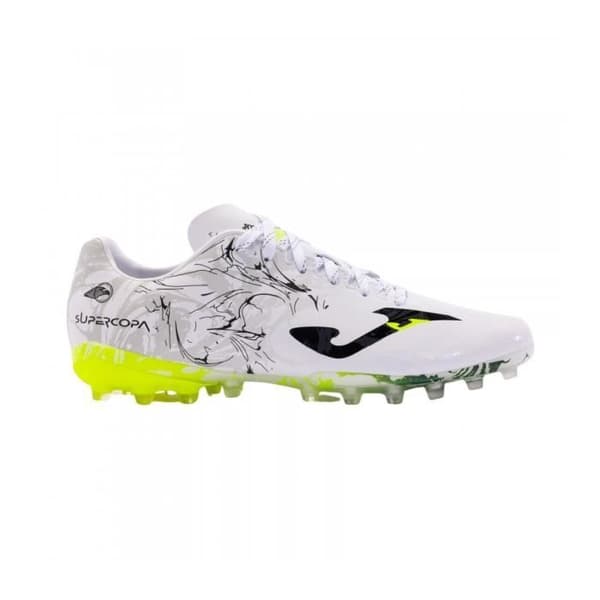 Joma Super Copa Fotbollsskor Herr 2402 - Vit - Moulded Cleats - Syntetiskt Underlag