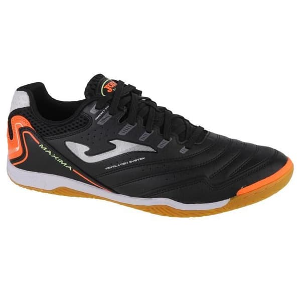 Joma Maxima 2301 IN MAXS2301IN, Herr, Svarta, fotbollsskor inomhus
